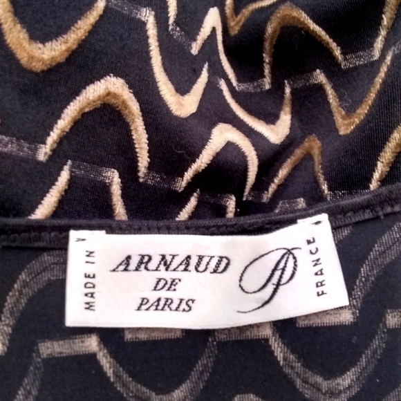 Arnaud De Paris Vintage Medium Super Classy Top - Picture 2 of 4